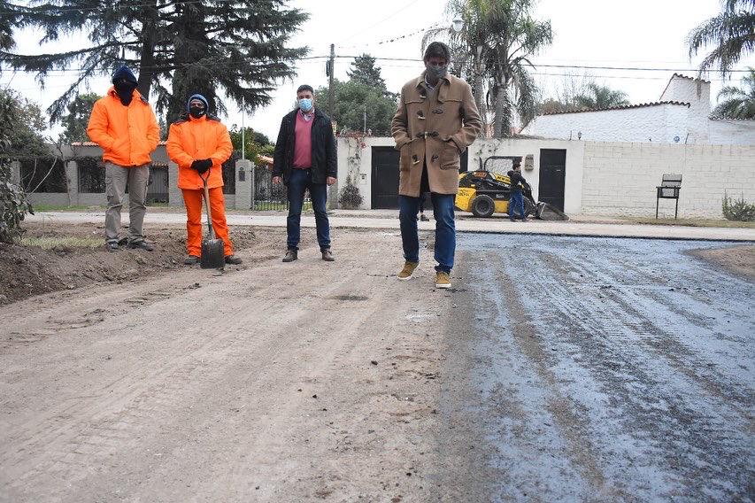 Arrancó la pavimentación de calle San José